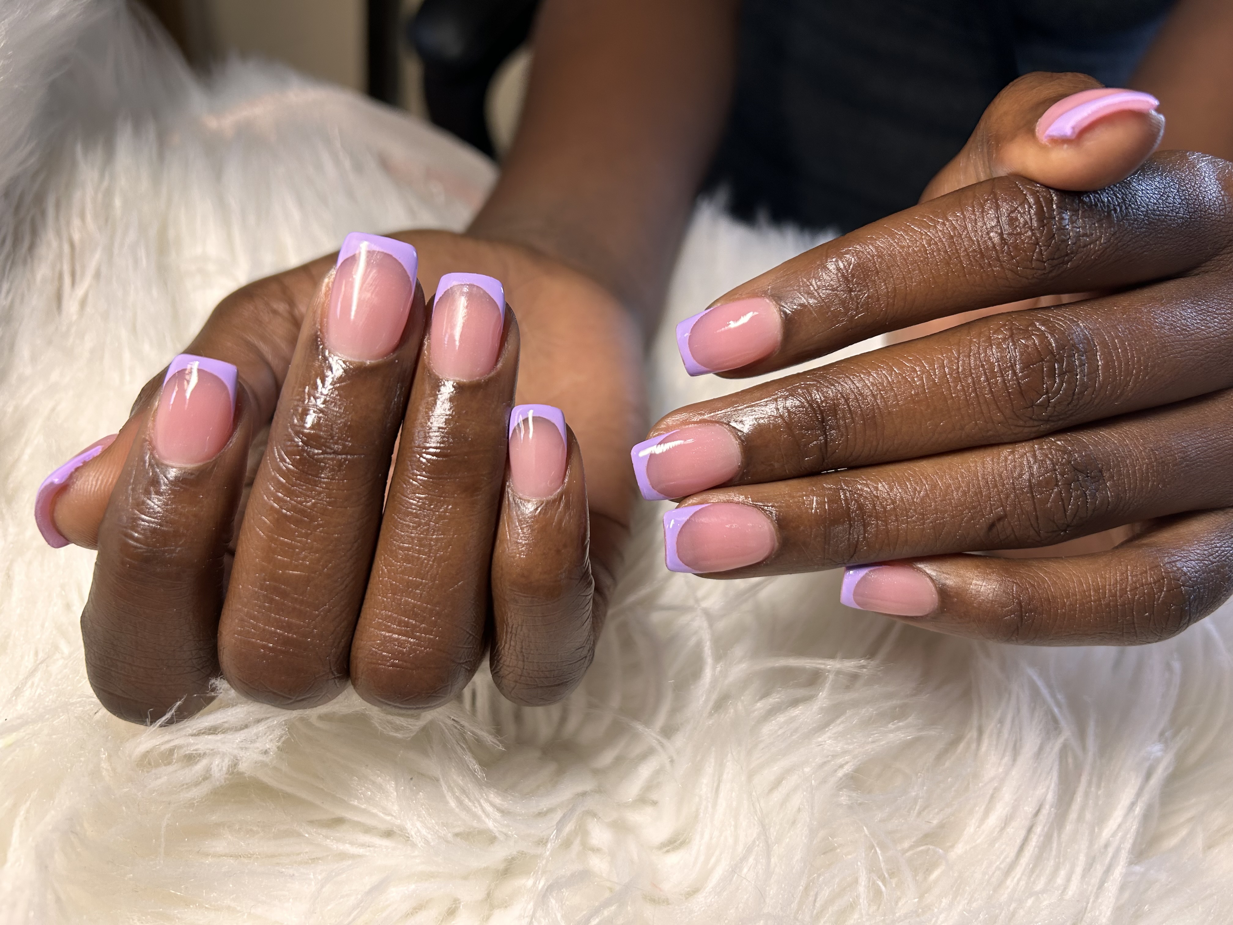 Short Polygel+french