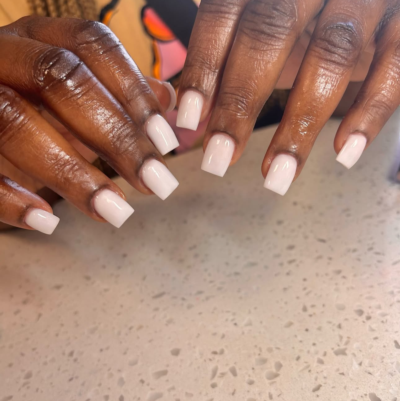 Small White acrylic