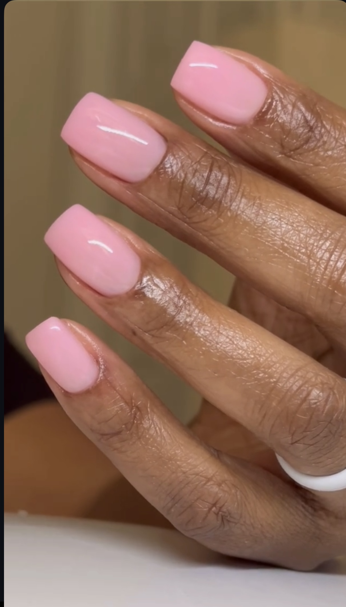 Gel manicure